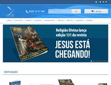 Tablet Screenshot of clubeculturadepaz.com.br